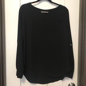 Black Loft blouse size M